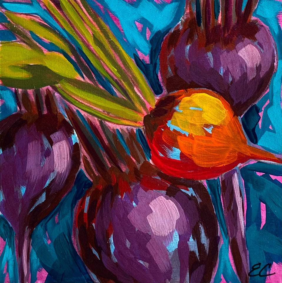 6 x 6 acrylic on board