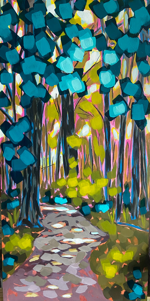 12 x 20 acrylic on wood panel